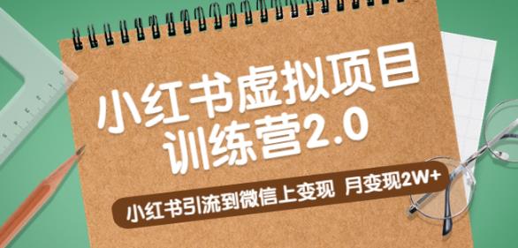 黄岛主《小红书虚拟项目训练营2.0》小红书引流到微信上变现，月变现2W+-狂神云浏览专注活动，软件，教程分享！总之就是网络那些事。