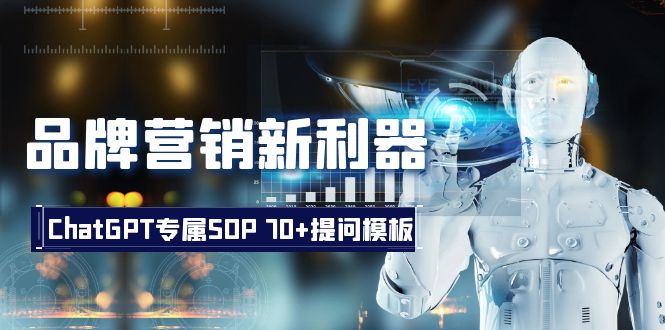 （8403期）品牌营销新利器：ChatGPT专属SOP，70+提问模板-狂神云浏览专注活动，软件，教程分享！总之就是网络那些事。