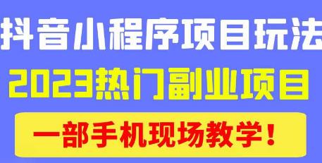 抖音小程序9.0新技巧，2023热门副业项目，动动手指轻松变现-狂神云浏览专注活动，软件，教程分享！总之就是网络那些事。