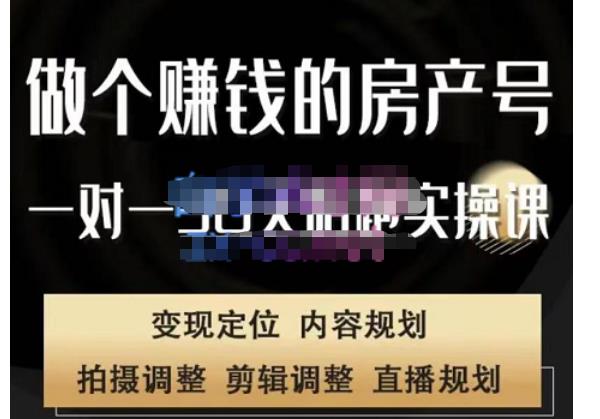 刘广标·同城房产号线上陪跑课，拍摄、剪辑、写文案、直播，做一个具有潜力价值的房产号-狂神云浏览专注活动，软件，教程分享！总之就是网络那些事。