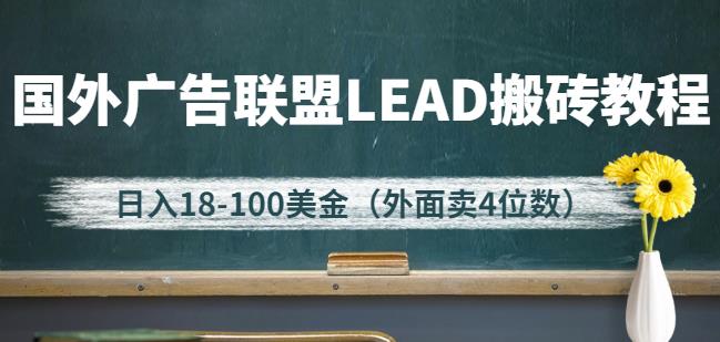 外面卖4位数的国外广告联盟LEAD搬砖教程，日入18-100美金（教程+软件）-狂神云浏览专注活动，软件，教程分享！总之就是网络那些事。