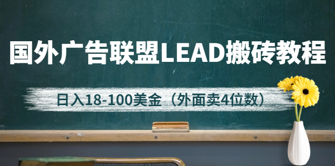 （2616期）外面卖4位数的国外广告联盟LEAD搬砖教程，日入18-100美金（教程+软件）-狂神云浏览专注活动，软件，教程分享！总之就是网络那些事。