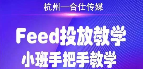（1749期）合仕传媒Feed投放教学，手把手教学，开车烧钱必须自己会！-狂神云浏览专注活动，软件，教程分享！总之就是网络那些事。