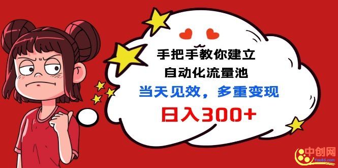 （1034期）手把手教你建立自动化流量池，当天见效，多重变现日入300+-狂神云浏览专注活动，软件，教程分享！总之就是网络那些事。