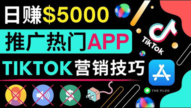 （3486期）无需露脸，无需录音，无需投资，TIKTOK上传短视频，最高日入5000美元-狂神云浏览专注活动，软件，教程分享！总之就是网络那些事。
