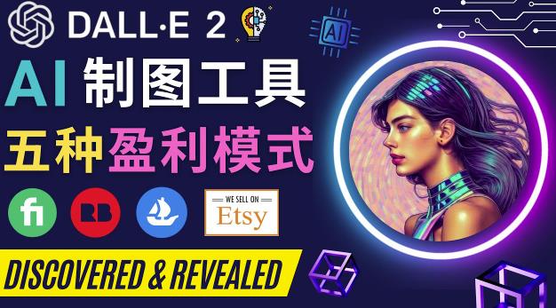利用Ai绘图工具DALL E 2赚钱的5种途径DALL E 2的注册流程和使用方-狂神云浏览专注活动，软件，教程分享！总之就是网络那些事。