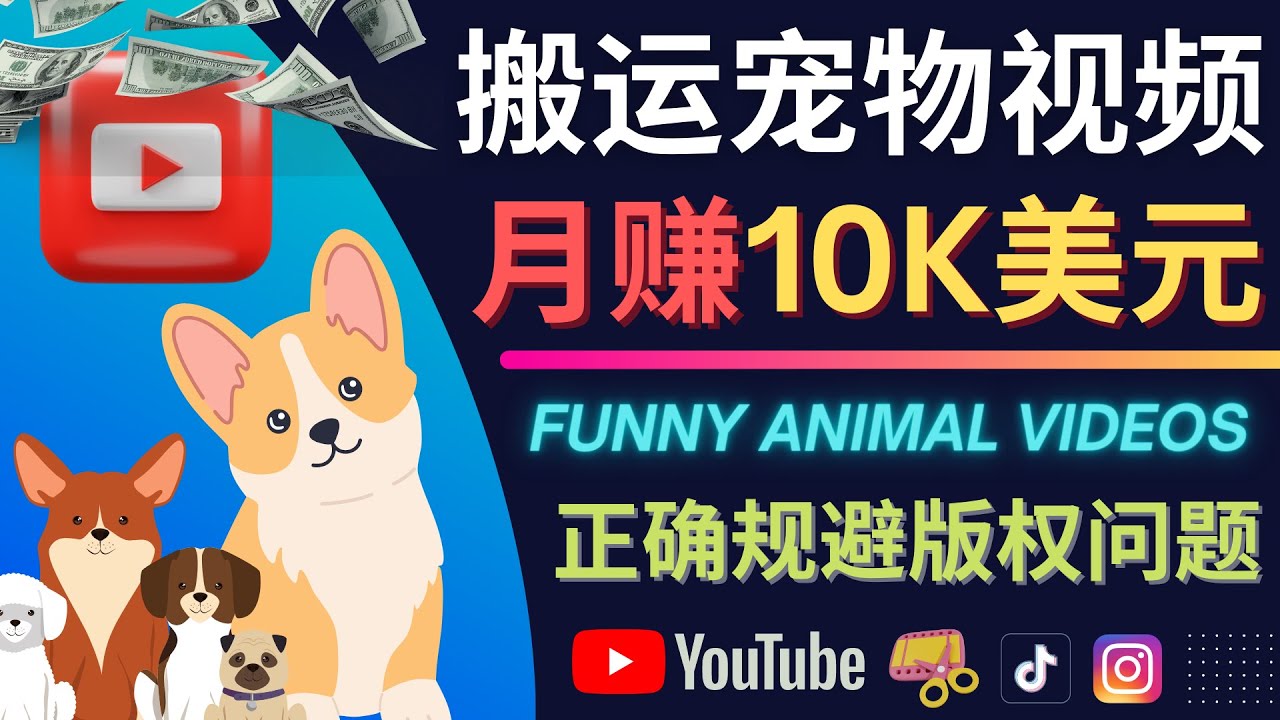 （4221期）搬运TIKTOK视频到YouTube，并进行二次创作，月赚1万美元以上-狂神云浏览专注活动，软件，教程分享！总之就是网络那些事。