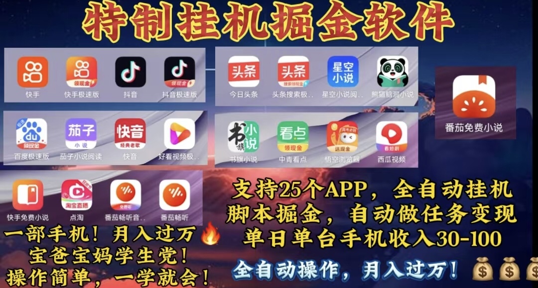 （10703期）月入过万 24小时全自动无脑挂机，操作简单！-狂神云浏览专注活动，软件，教程分享！总之就是网络那些事。
