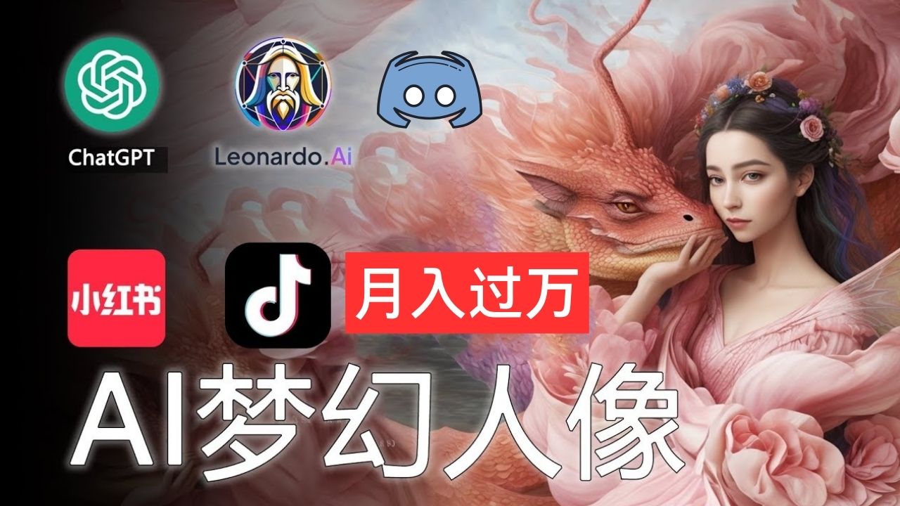 （11575期）AI摄影梦幻人像：零基础也能月入过万的秘密-狂神云浏览专注活动，软件，教程分享！总之就是网络那些事。