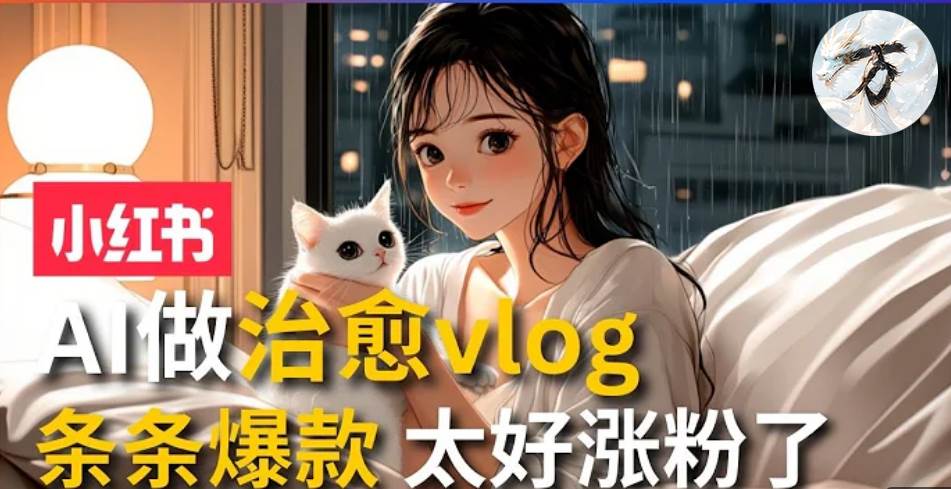 （13172期）AI治愈系vlog动画视频，小红书1个月轻松涨粉破万，商单报价1500+日入2000+-狂神云浏览专注活动，软件，教程分享！总之就是网络那些事。