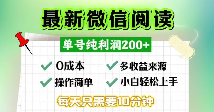 （13108期）微信阅读最新玩法，每天十分钟，单号一天200+，简单0零成本，当日提现-狂神云浏览专注活动，软件，教程分享！总之就是网络那些事。