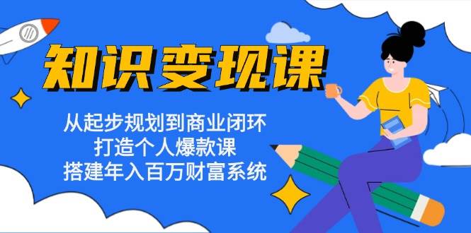 （13185期）知识变现课：从起步规划到商业闭环 打造个人爆款课 搭建年入百万财富系统-狂神云浏览专注活动，软件，教程分享！总之就是网络那些事。