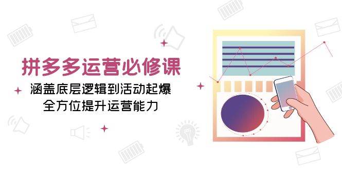 （13647期）拼多多运营必修课：涵盖底层逻辑到活动起爆，全方位提升运营能力-狂神云浏览专注活动，软件，教程分享！总之就是网络那些事。