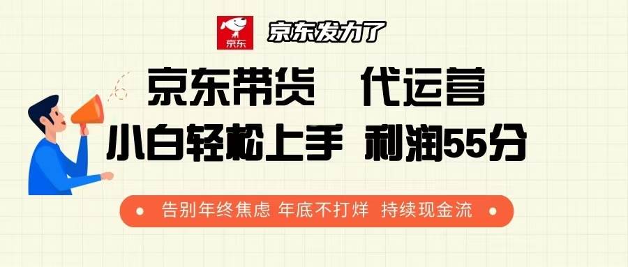 （13833期）京东带货 代运营 利润55分 告别年终焦虑 年底不打烊 持续现金流-狂神云浏览专注活动，软件，教程分享！总之就是网络那些事。