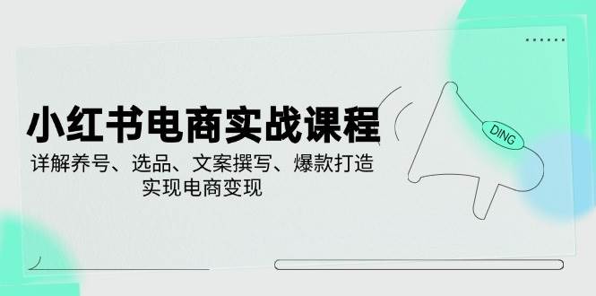（14549期）小红书电商实战课程，详解养号、选品、文案撰写、爆款打造，实现电商变现-狂神云浏览专注活动，软件，教程分享！总之就是网络那些事。